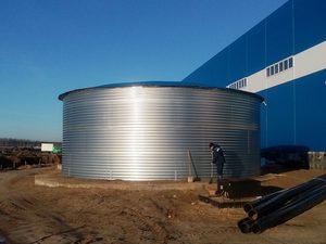 виробництво протипожежного резервуара води м3